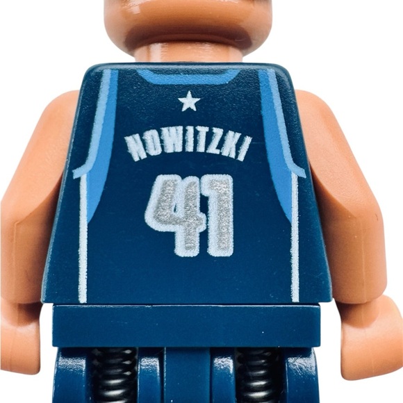 LEGO Sports Minifigure NBA Steve Nash #13 Dirk Nowitzki #41 Dallas Mavericks - Picture 10 of 10